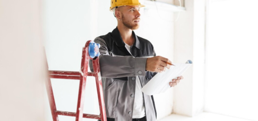 Moler u sobi sa merdevinama