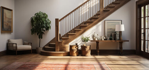 Drveni rukohvati za stepenice